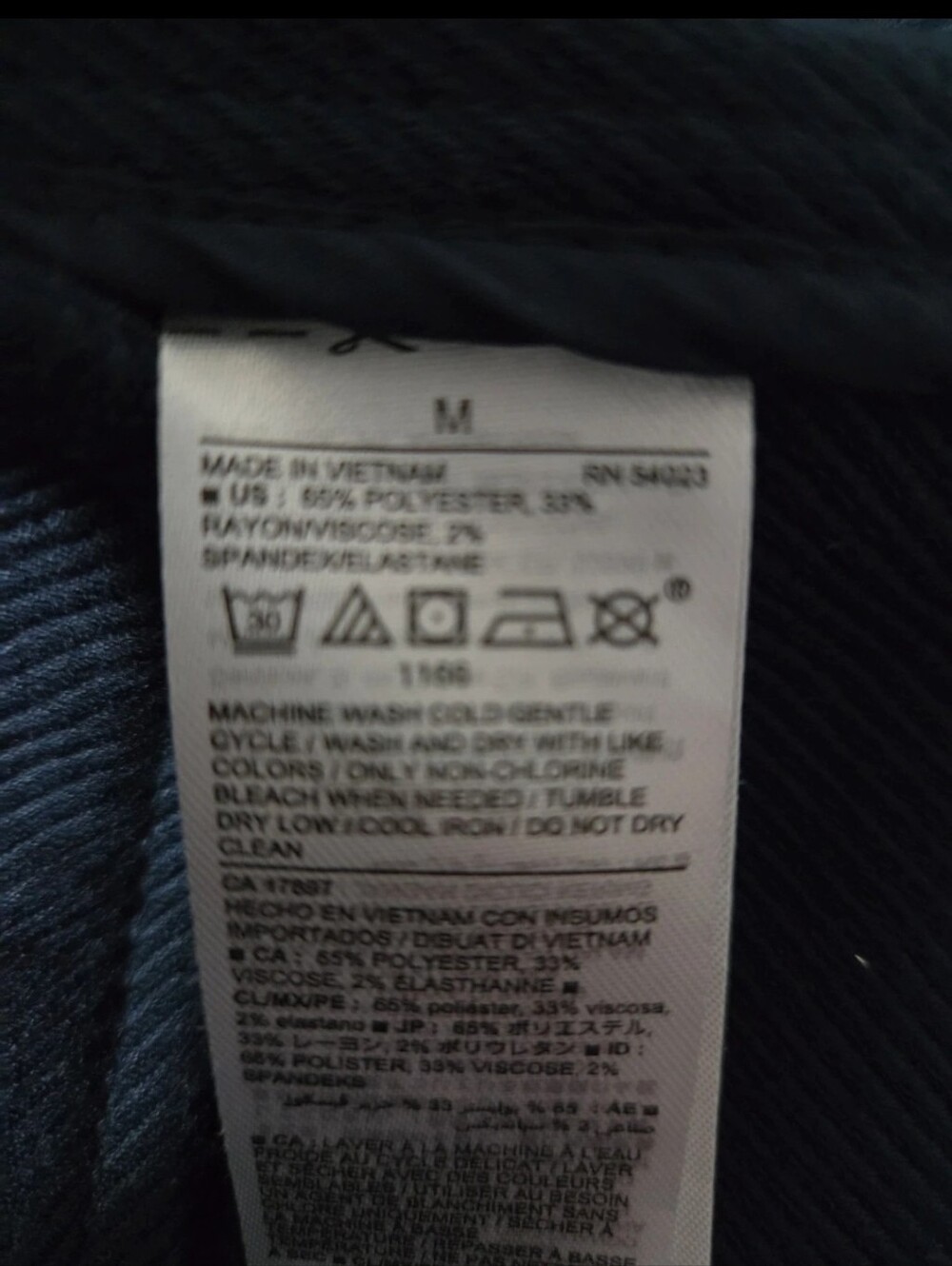 Old Navy Navy Blue BlazerSize Med Euc - Picture 4 of 5